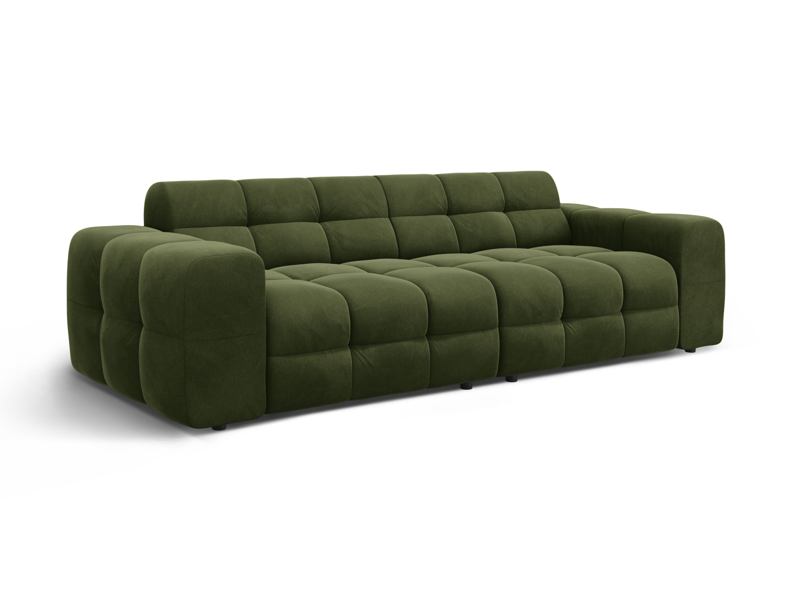 Velvet Sofa, "Kendal", 4 Seats, 255x103x79
