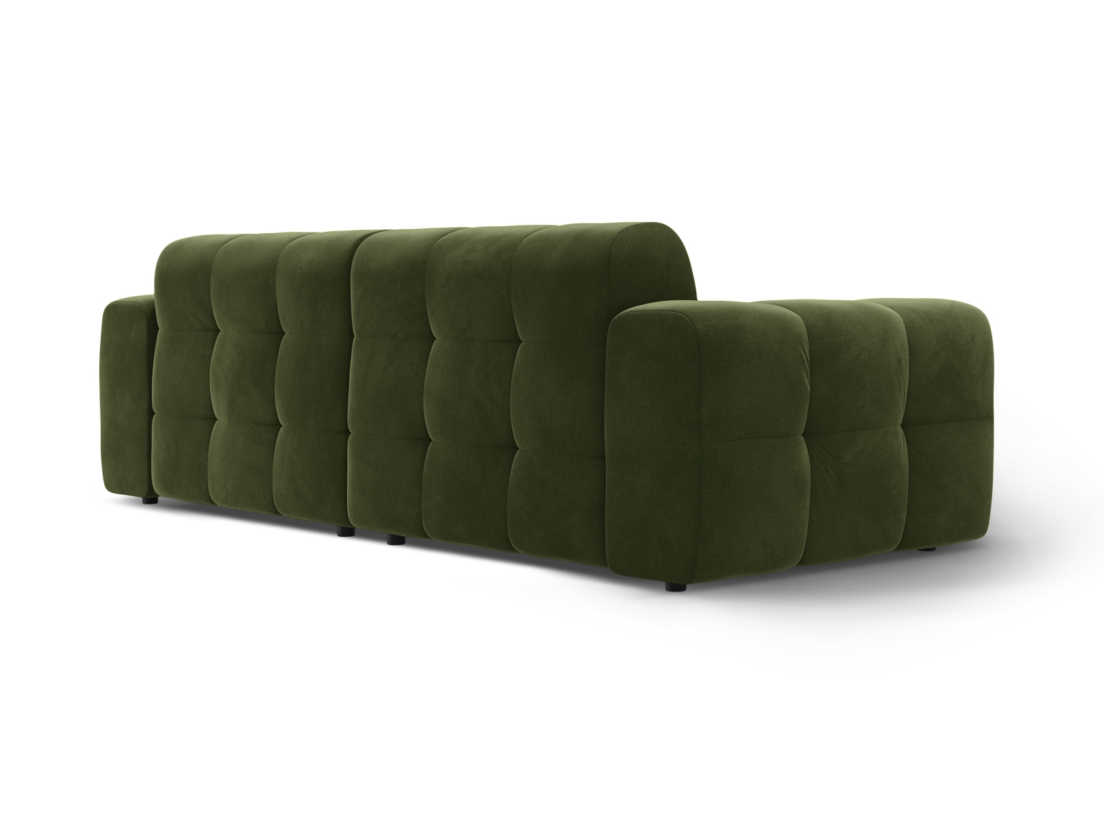 Velvet Sofa, "Kendal", 4 Seats, 255x103x79