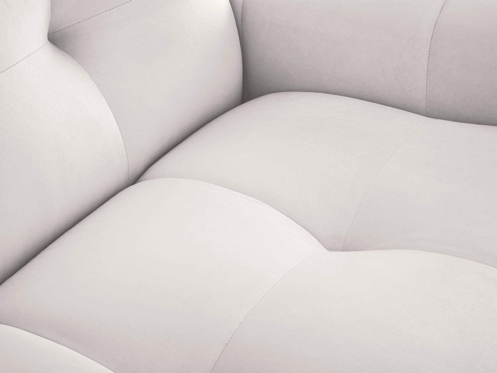 Velvet Sofa, "Kendal", 4 Seats, 255x103x79