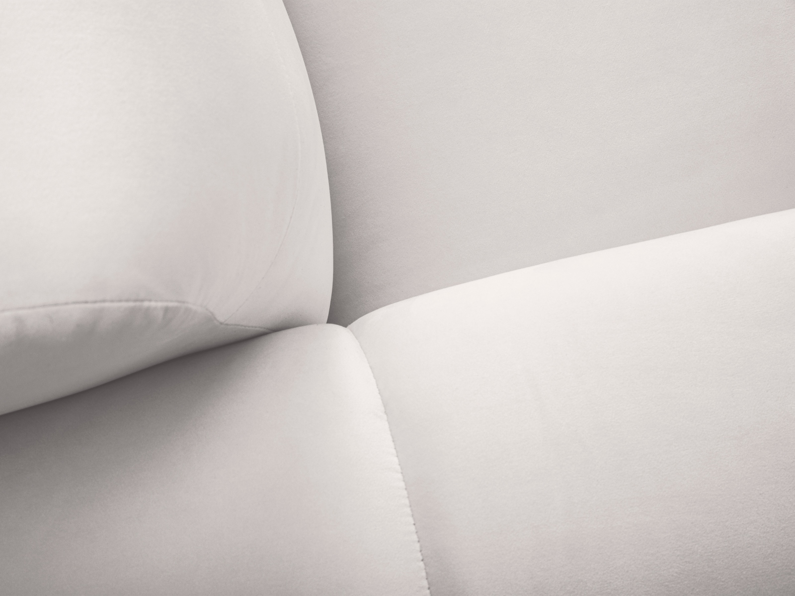 Velvet Sofa, "Kendal", 4 Seats, 255x103x79