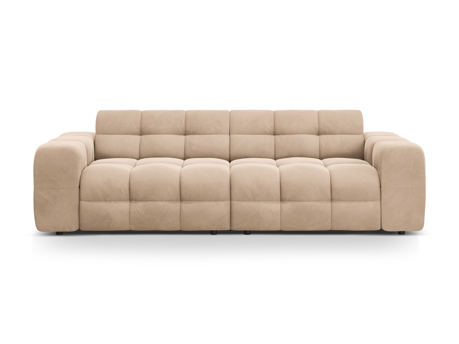 Velvet Sofa, "Kendal", 4 Seats, 255x103x79