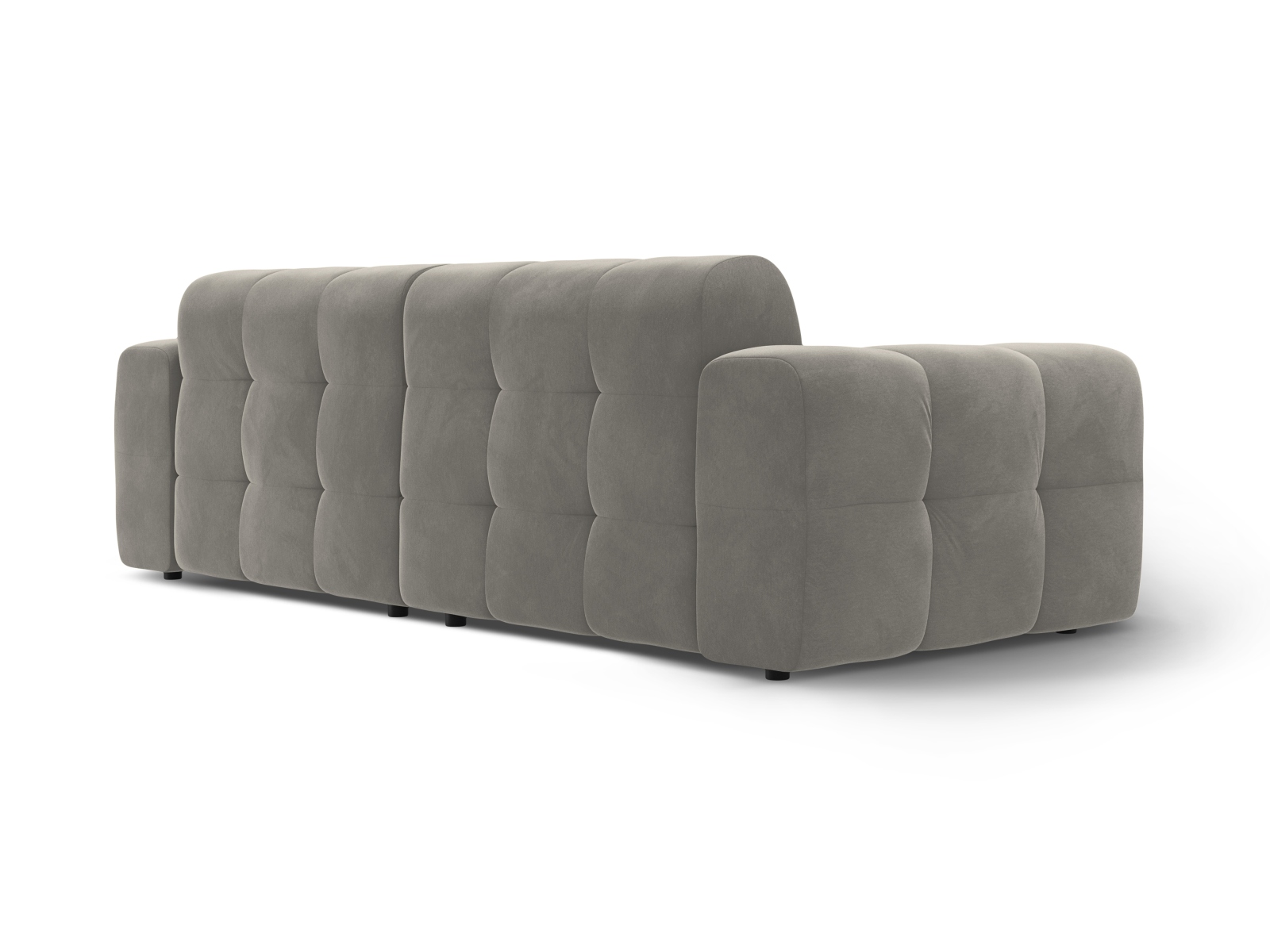 Velvet Sofa, "Kendal", 4 Seats, 255x103x79