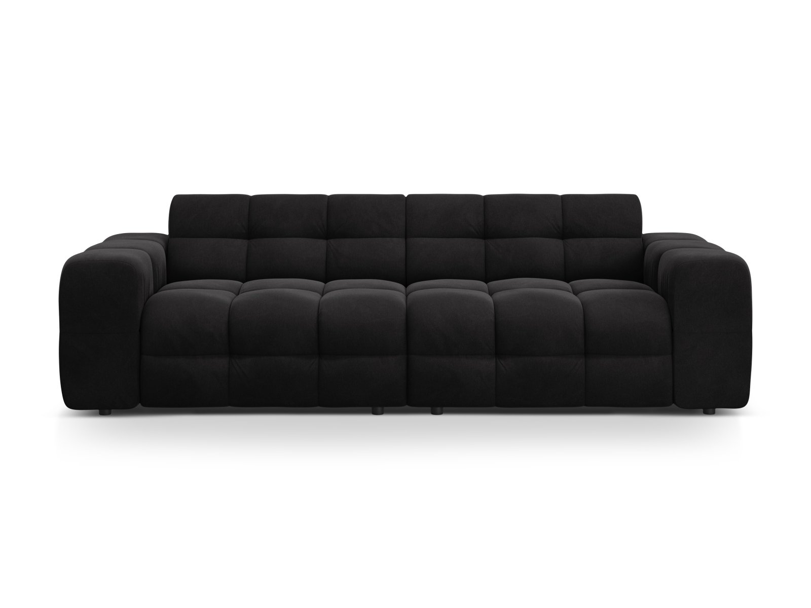 Velvet Sofa, "Kendal", 4 Seats, 255x103x79