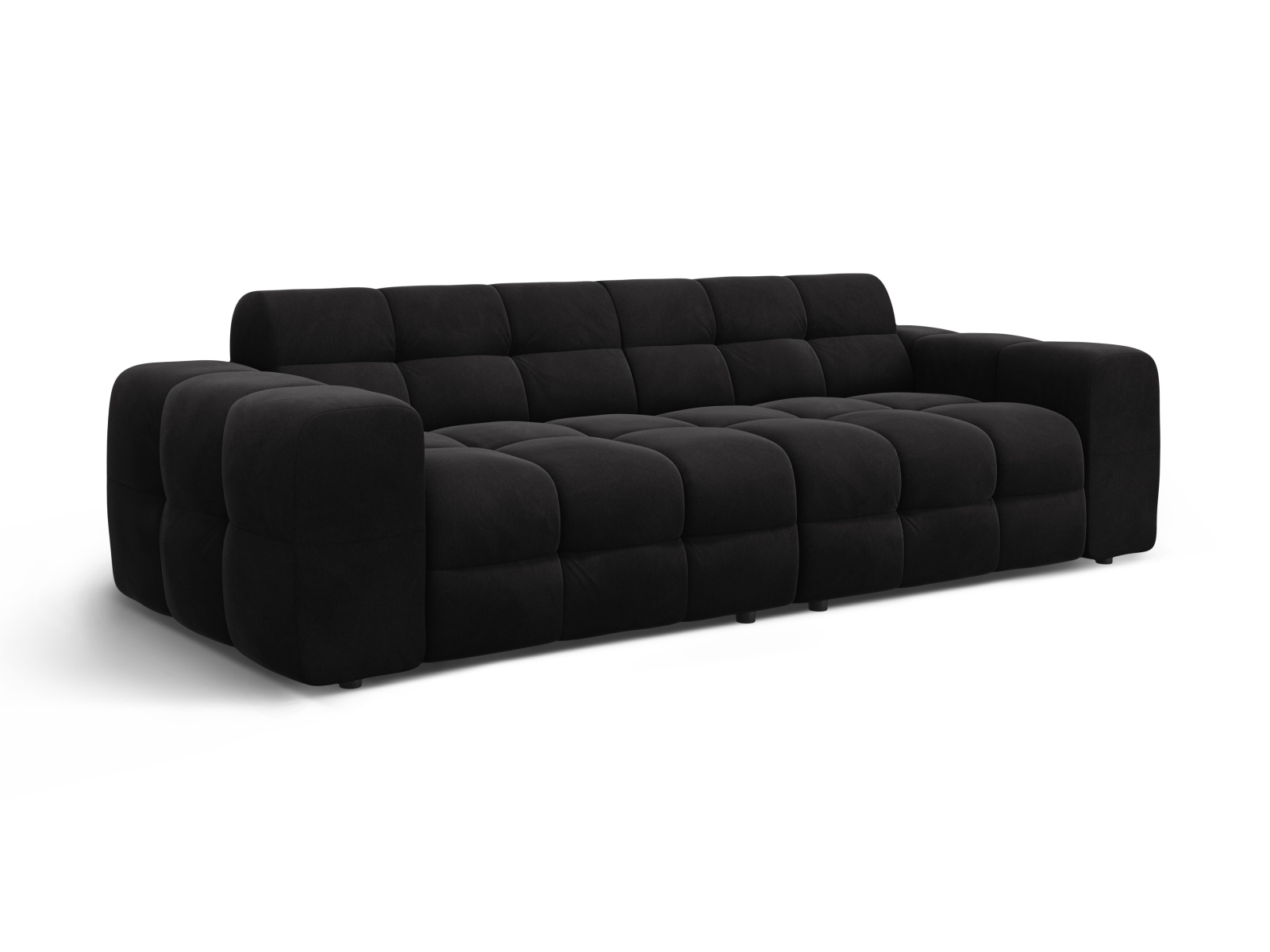 Velvet Sofa, "Kendal", 4 Seats, 255x103x79
