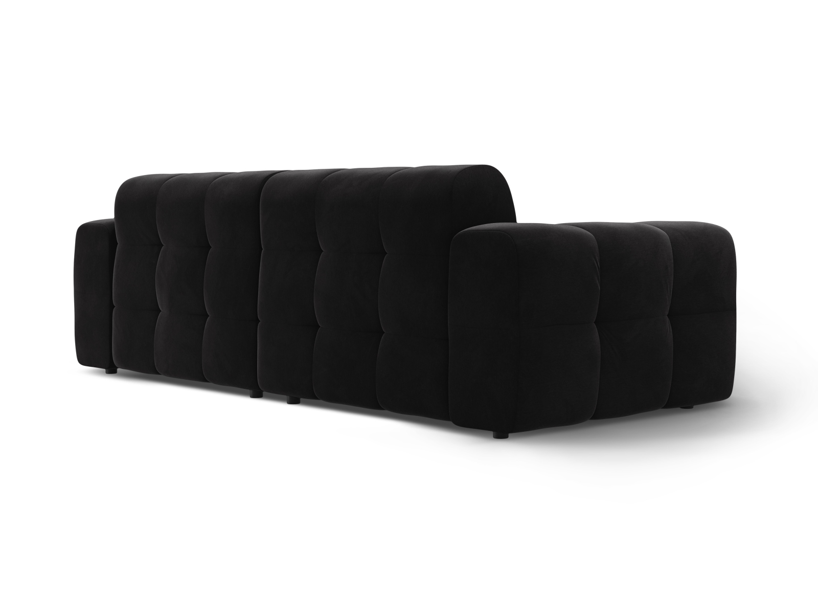 Velvet Sofa, "Kendal", 4 Seats, 255x103x79