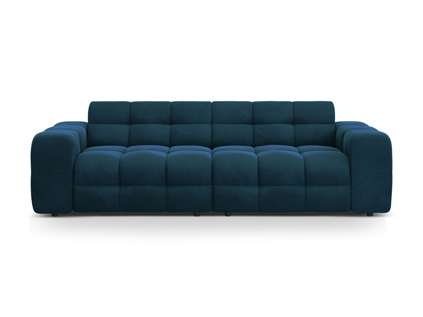 Velvet Sofa, "Kendal", 4 Seats, 255x103x79