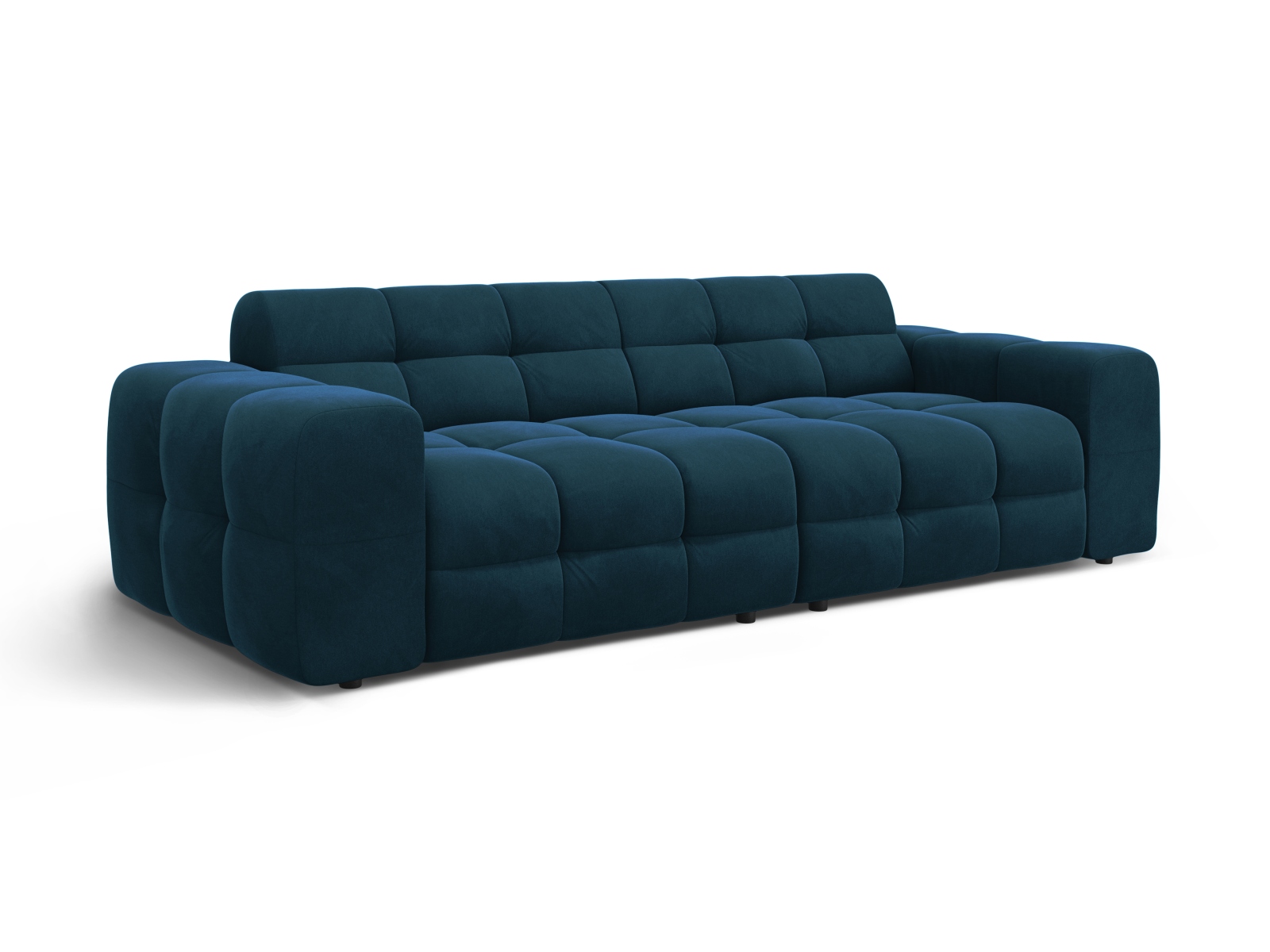 Velvet Sofa, "Kendal", 4 Seats, 255x103x79