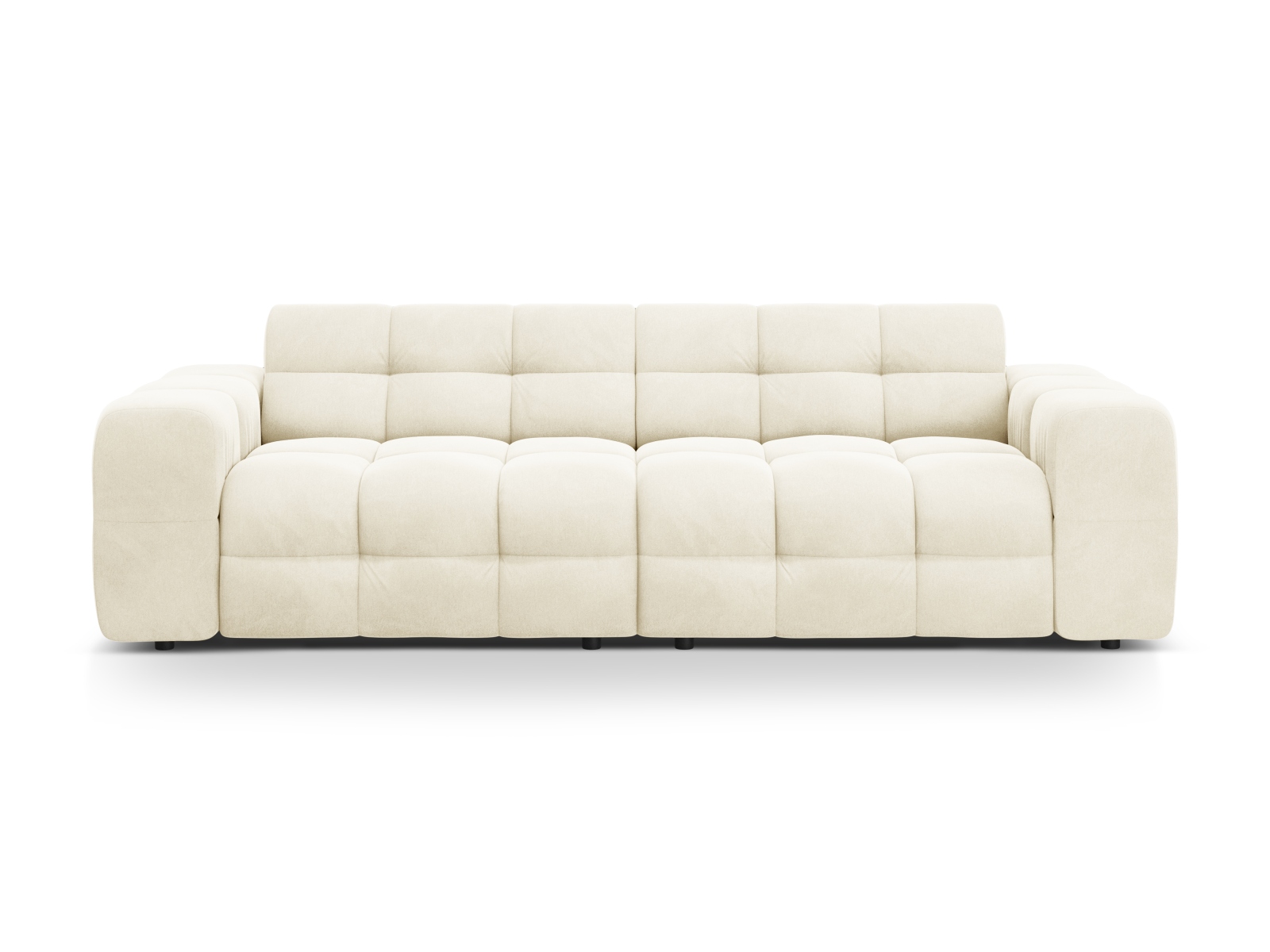 Velvet Sofa, "Kendal", 4 Seats, 255x103x79