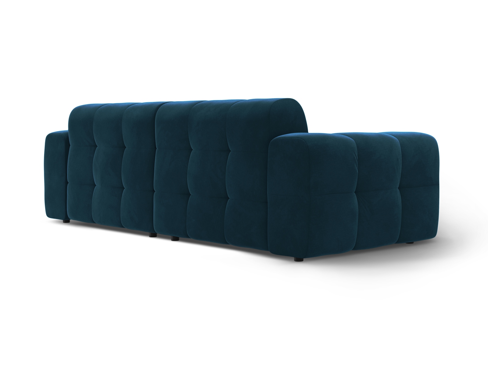 Velvet Sofa, "Kendal", 4 Seats, 255x103x79