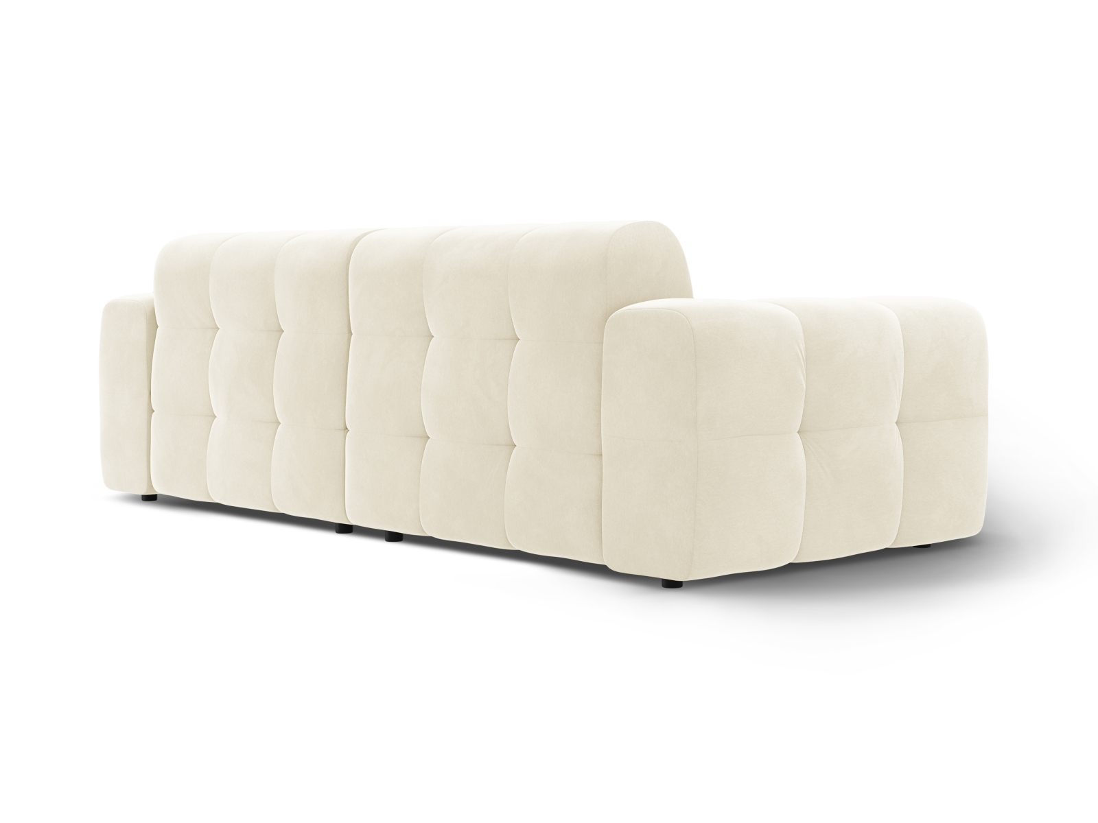 Velvet Sofa, "Kendal", 4 Seats, 255x103x79
