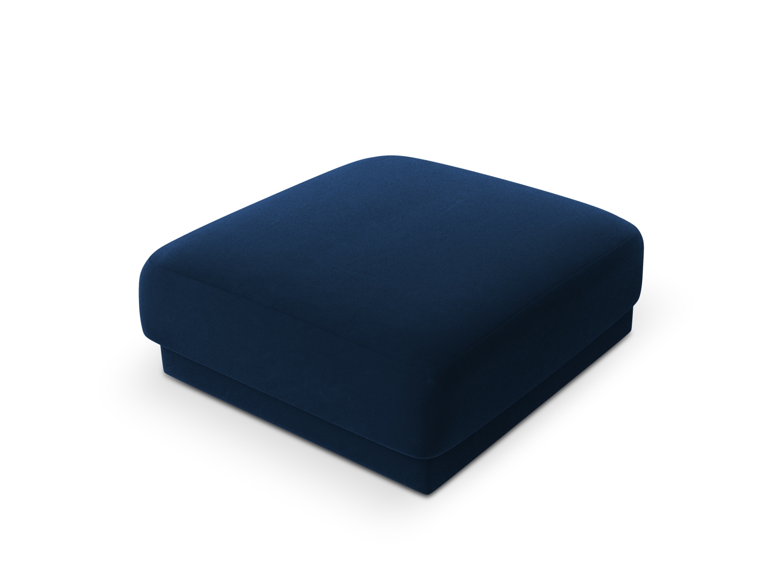 Velvet Pouf, "Miley", 1 Seat, 90x90x40