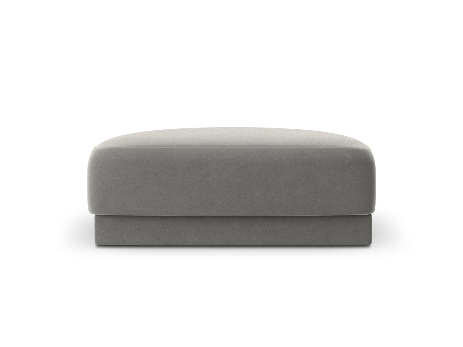 Velvet Pouf, "Miley", 1 Seat, 90x90x40