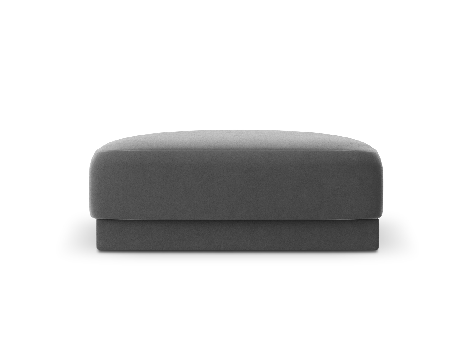 Velvet Pouf, "Miley", 1 Seat, 90x90x40