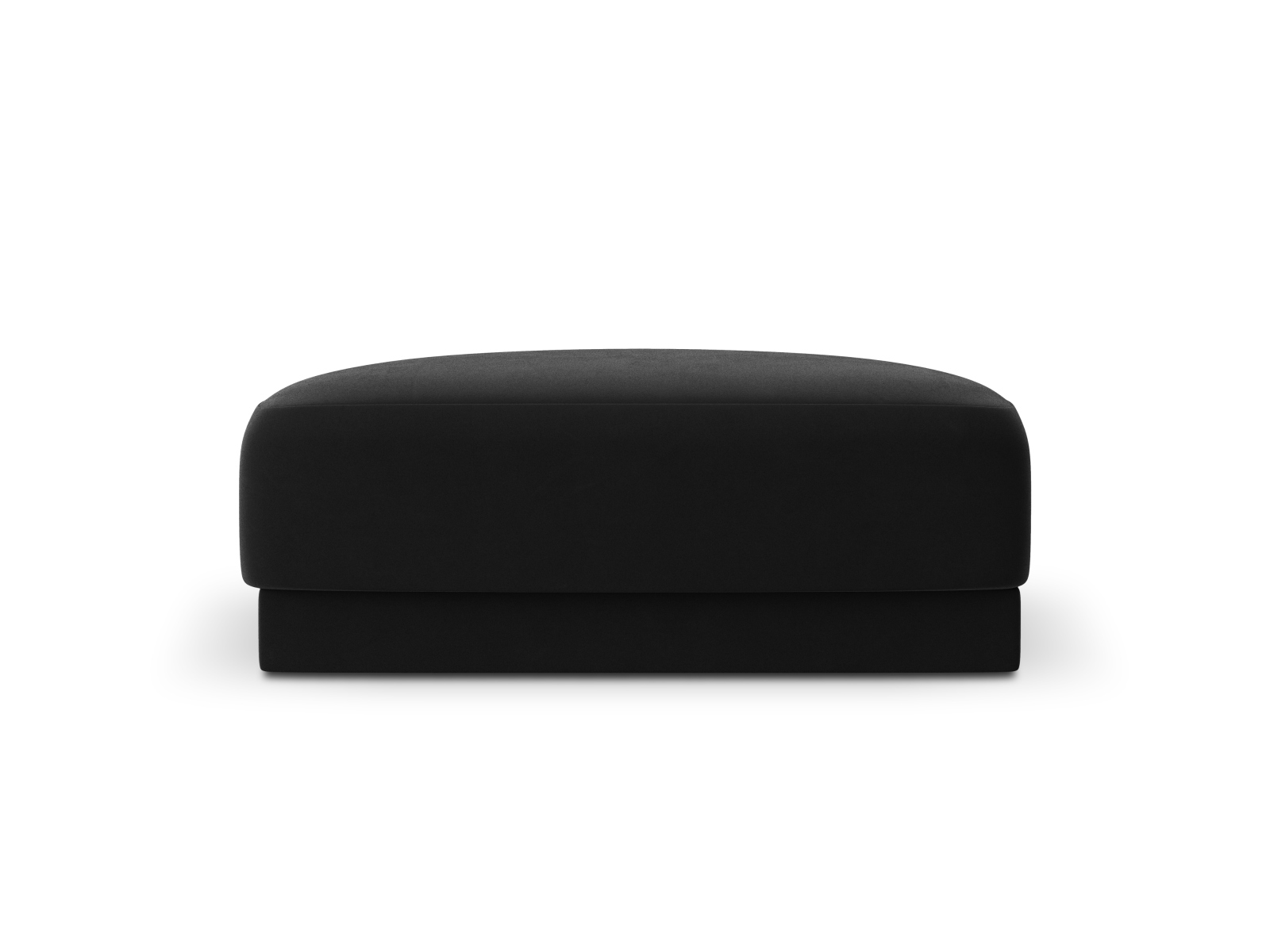 Velvet Pouf, "Miley", 1 Seat, 90x90x40