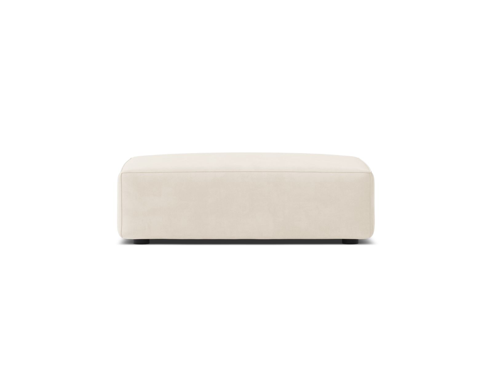 Velvet Pouf, "Jodie", 1 Seat, 99x80x40