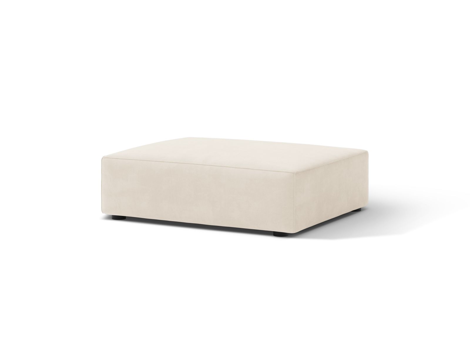 Velvet Pouf, "Jodie", 1 Seat, 99x80x40