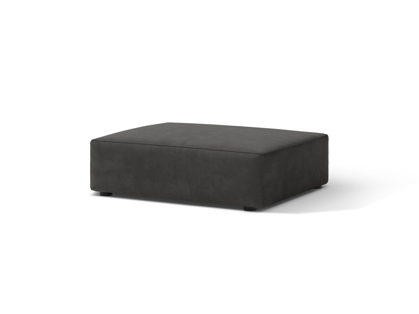 Velvet Pouf, "Jodie", 1 Seat, 99x80x40