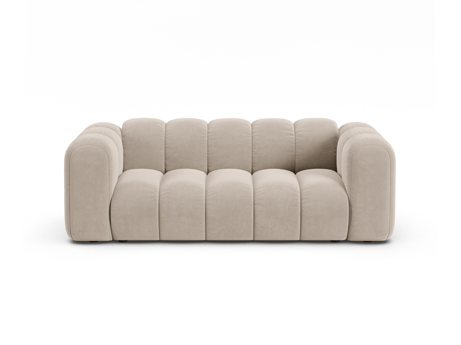 Velvet Sofa, "Lupine", 2 Seats, 200x95x70