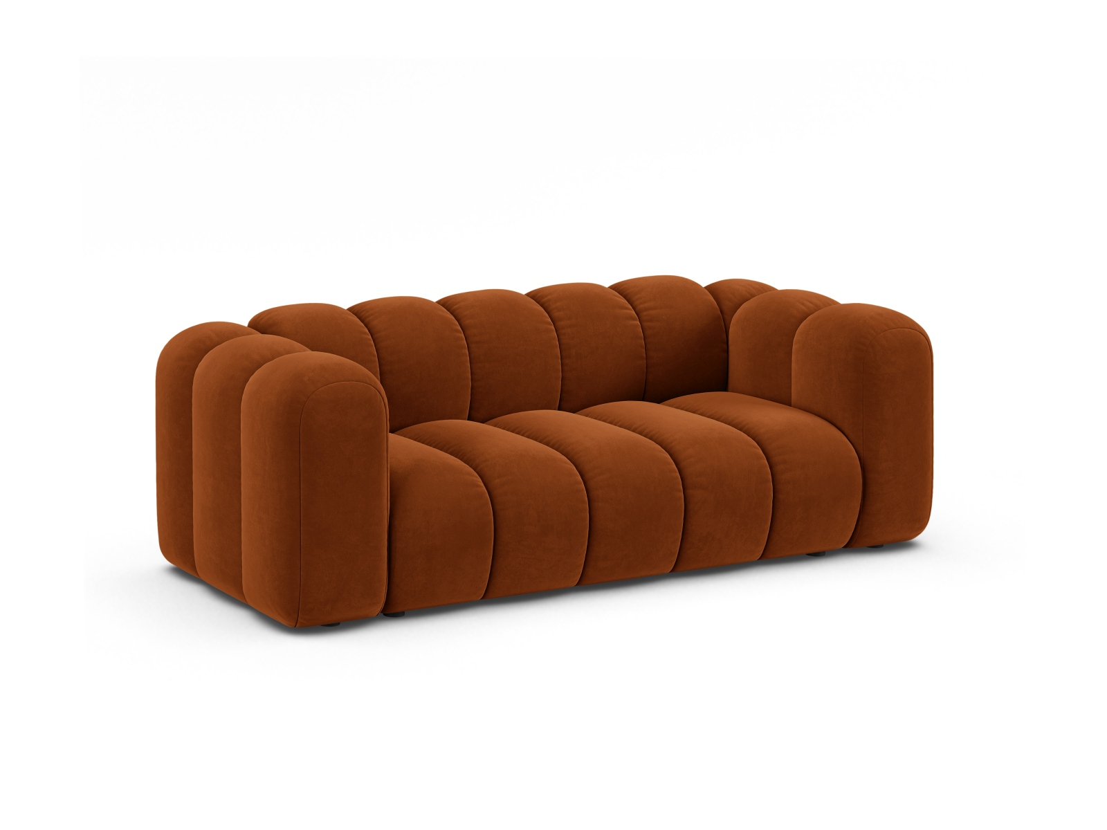 Velvet Sofa, "Lupine", 2 Seats, 200x95x70