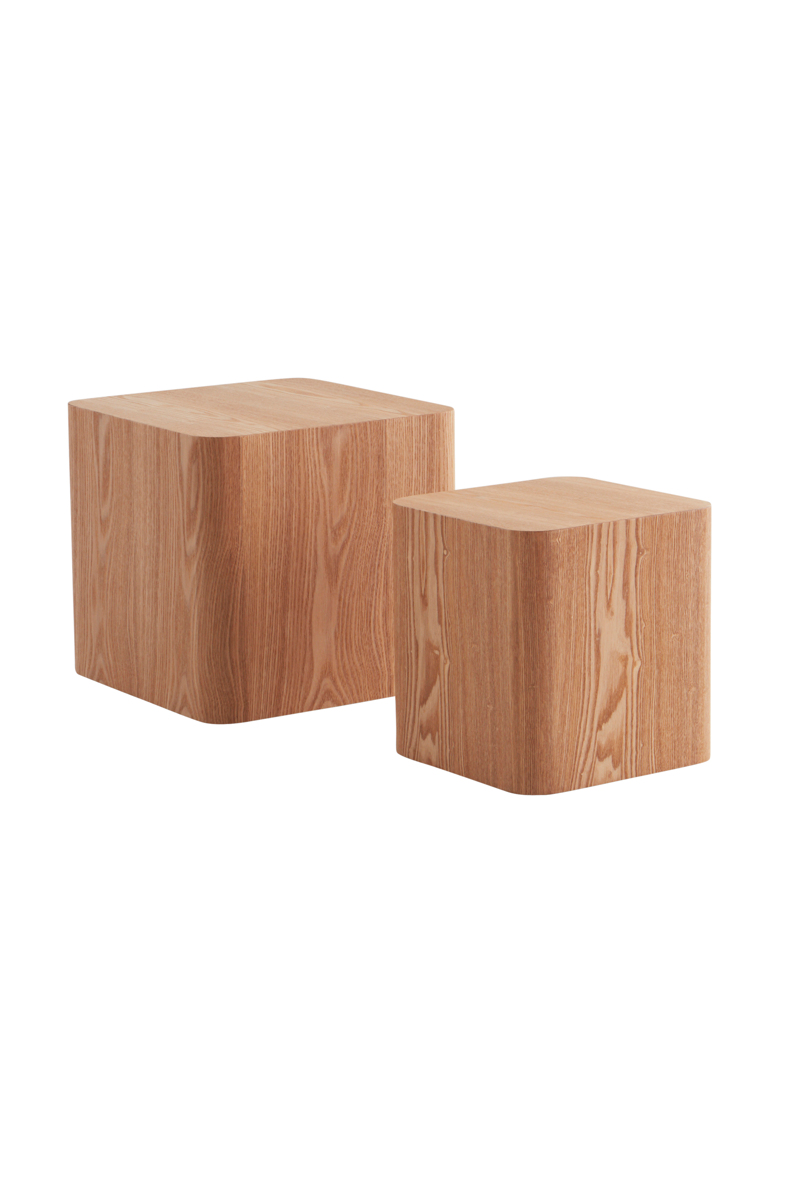 CUBO sivupöydät 30x30 cm, 40x40 cm, 2/pakk.