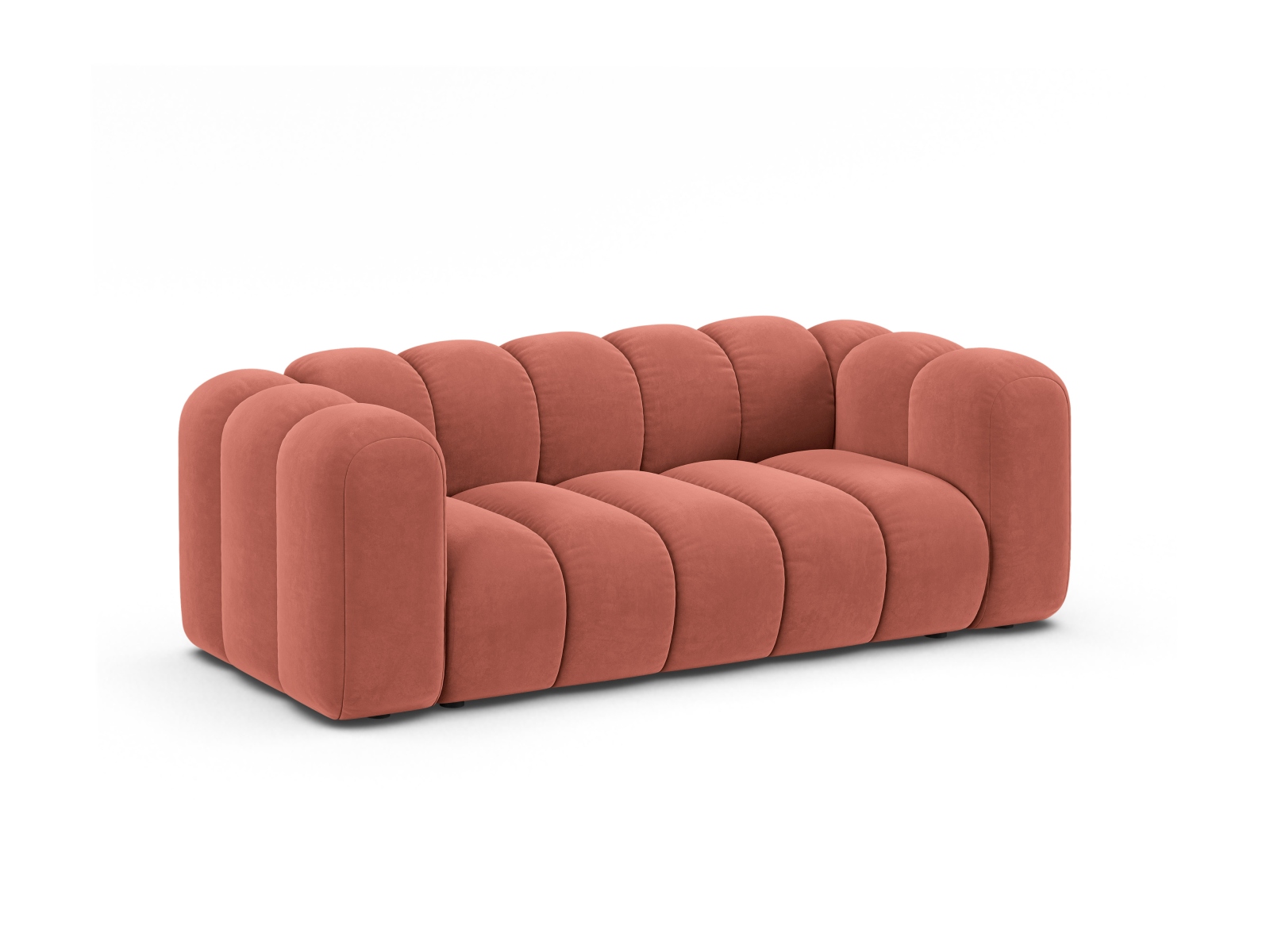 Velvet Sofa, "Lupine", 2 Seats, 200x95x70