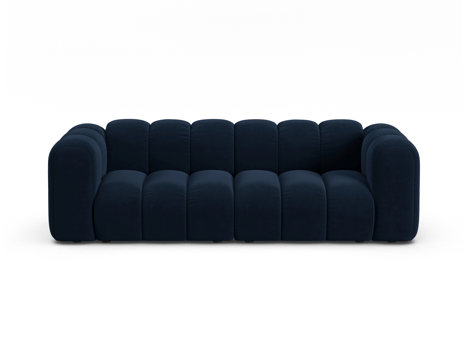 Velvet Sofa, "Lupine", 3 Seats, 230x95x70