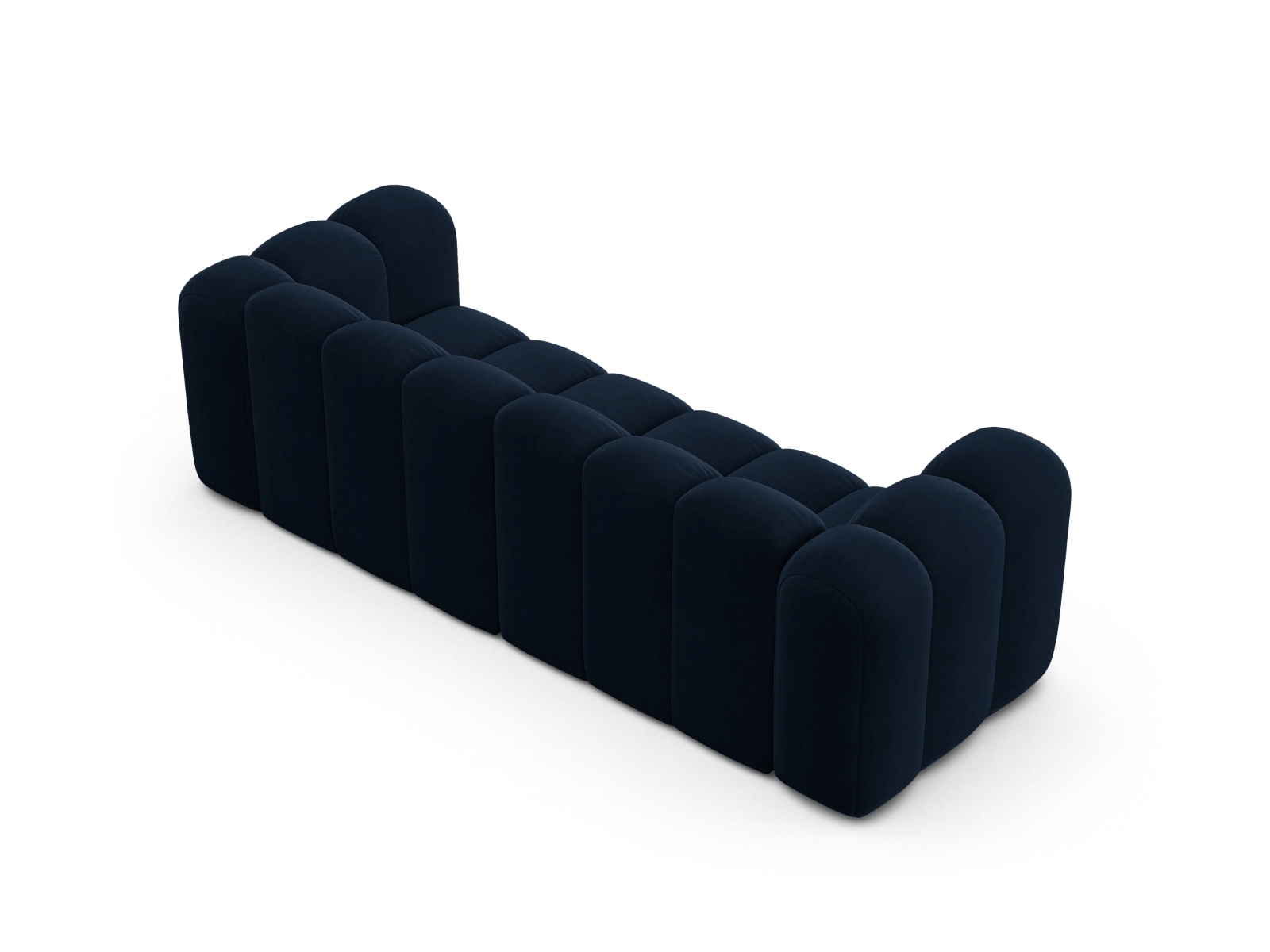Velvet Sofa, "Lupine", 3 Seats, 230x95x70