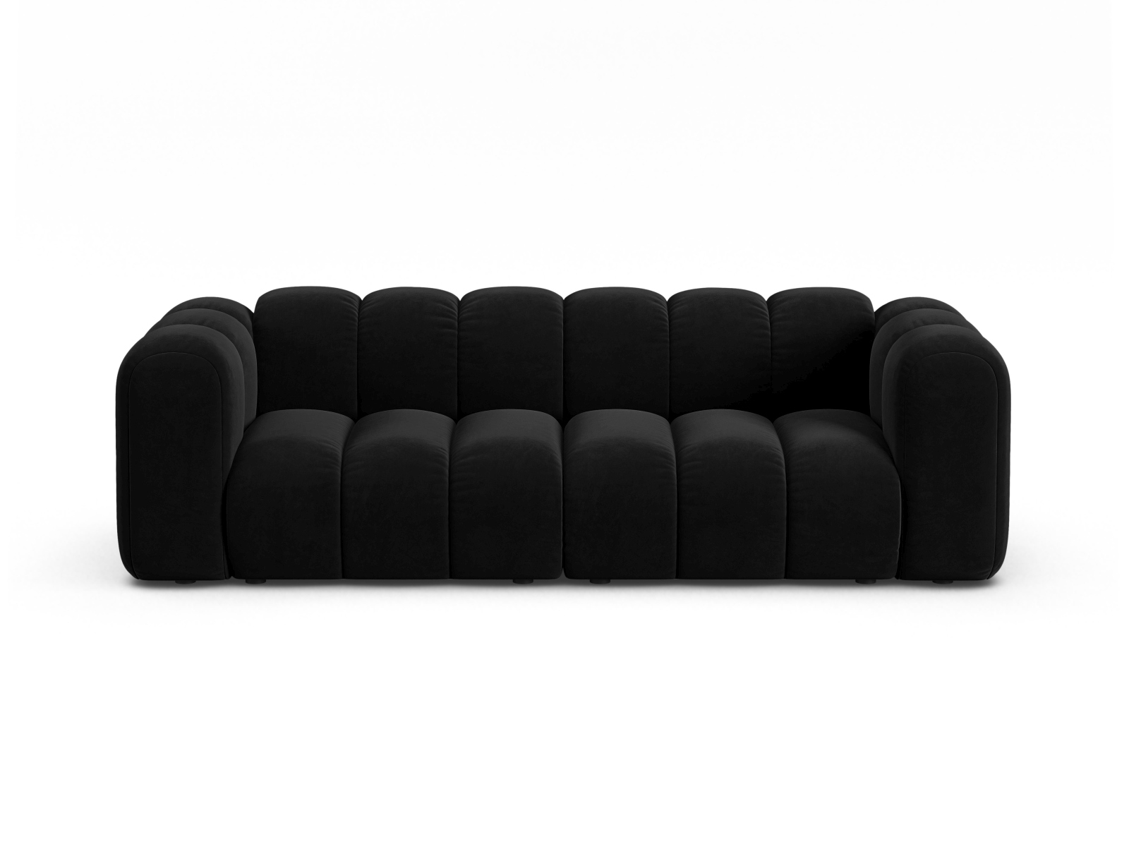 Velvet Sofa, "Lupine", 3 Seats, 230x95x70