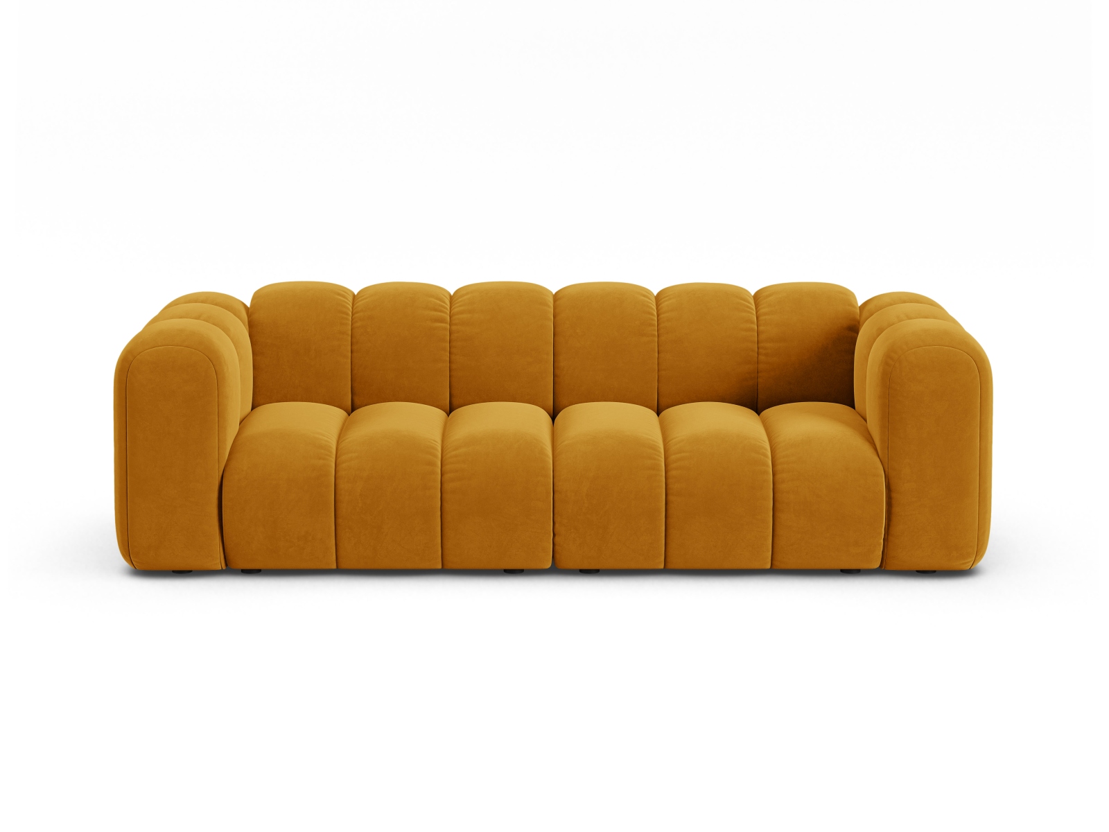 Velvet Sofa, "Lupine", 3 Seats, 230x95x70