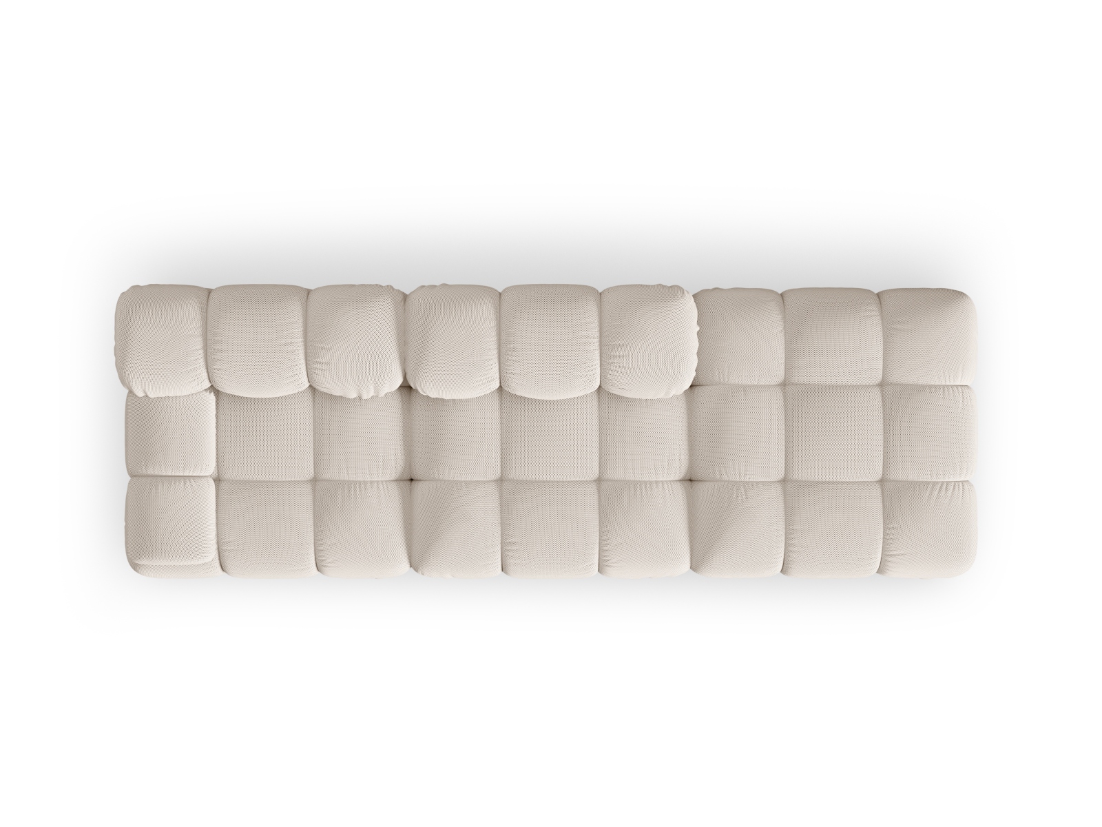 Right Modular Sofa, "Bellis", 4 Seats, 282x94x70