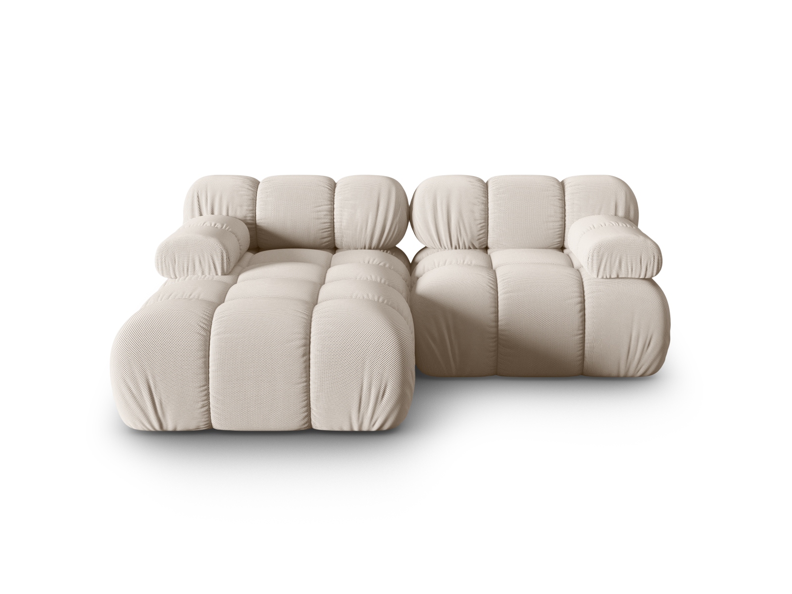 Modular Left Corner Sofa, "Bellis", 3 Seats, 188x155x70