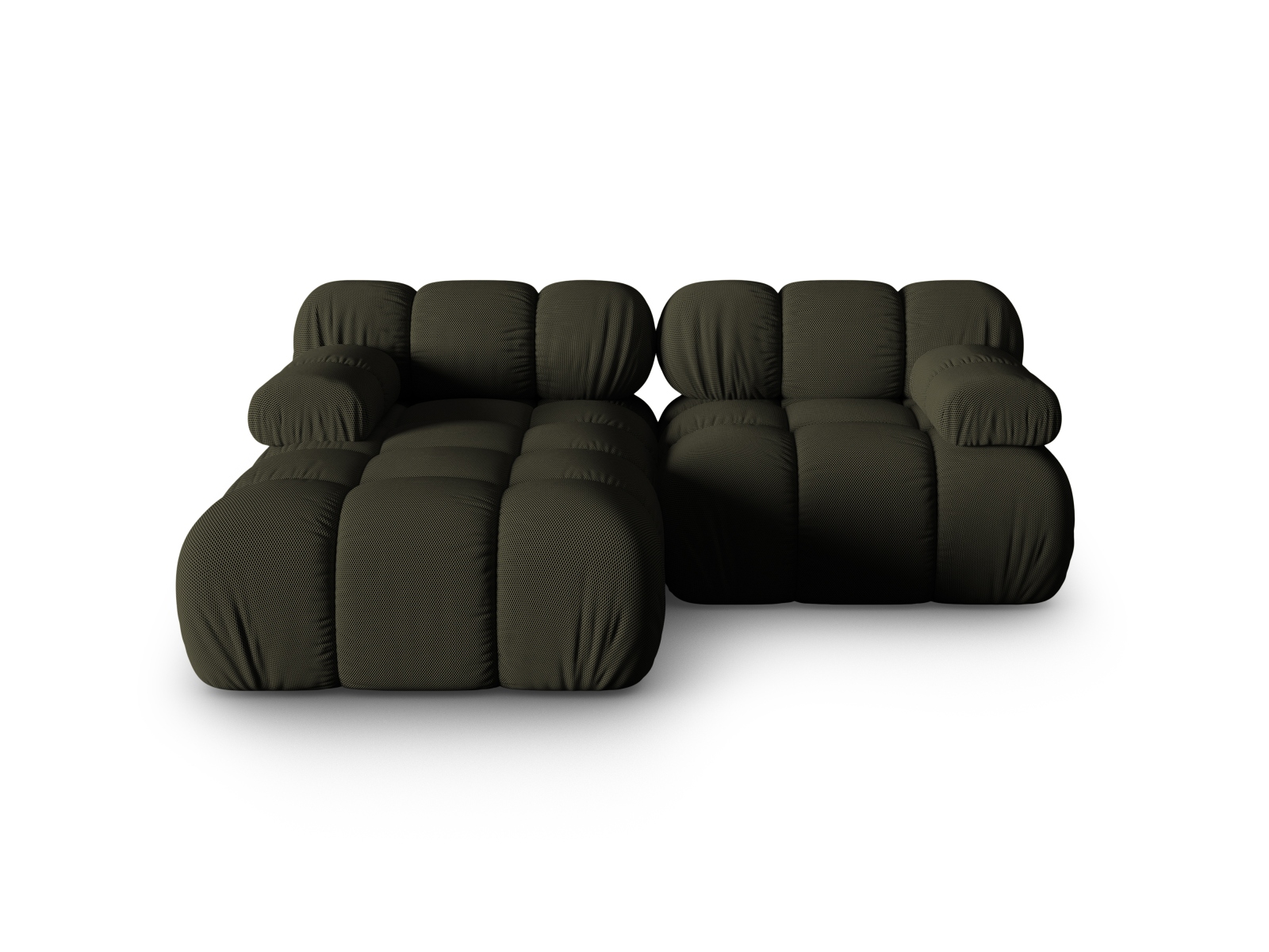 Modular Left Corner Sofa, "Bellis", 3 Seats, 188x155x70