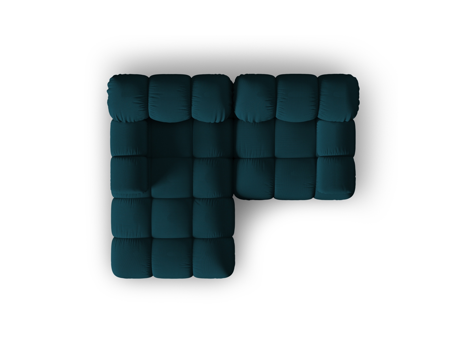 Modular Left Corner Sofa, "Bellis", 3 Seats, 188x155x70