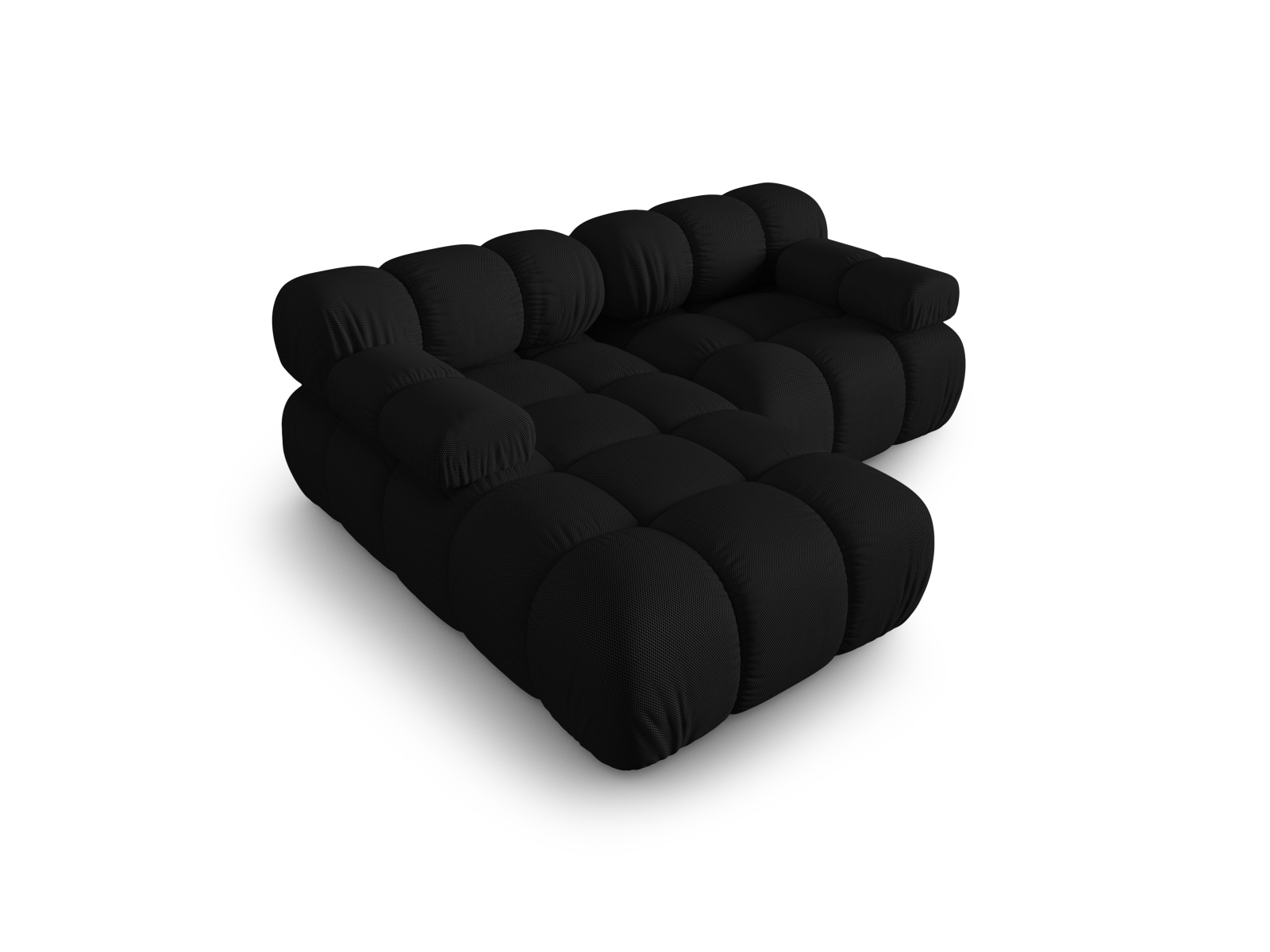 Modular Left Corner Sofa, "Bellis", 3 Seats, 188x155x70