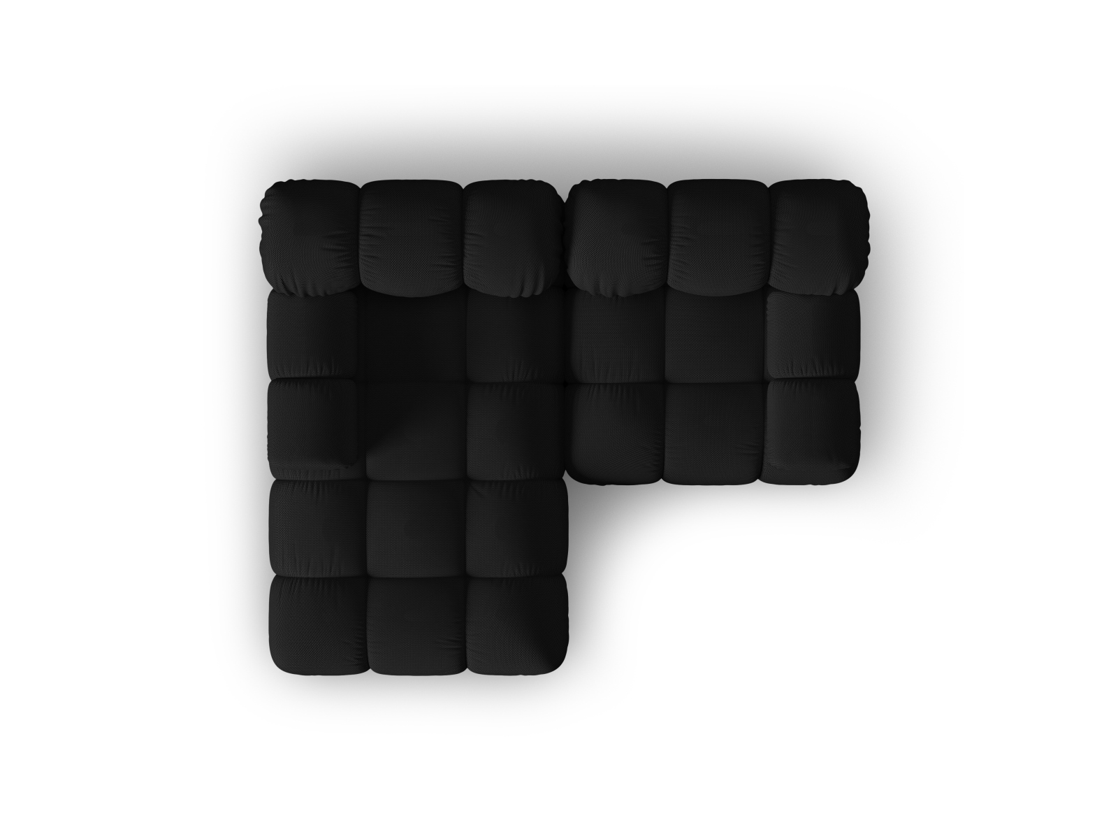 Modular Left Corner Sofa, "Bellis", 3 Seats, 188x155x70