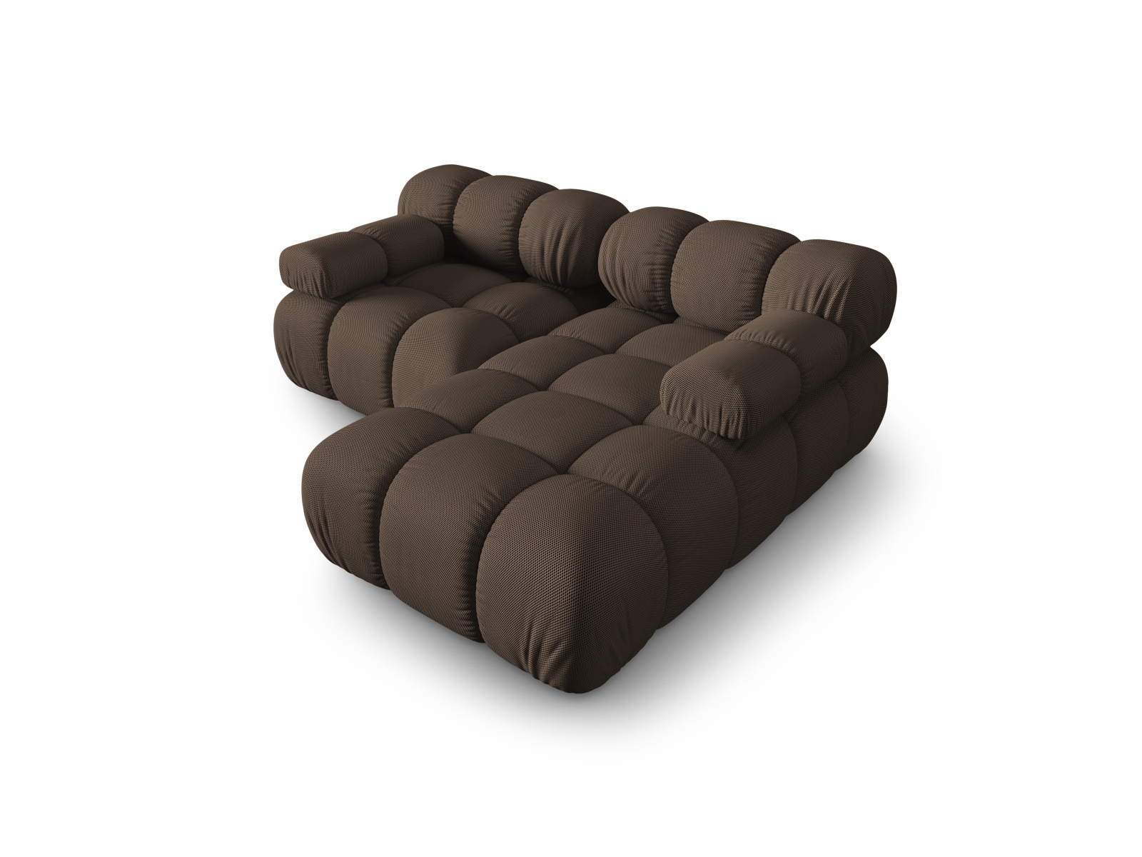 Modular Right Corner Sofa, "Bellis", 3 Seats, 188x155x70