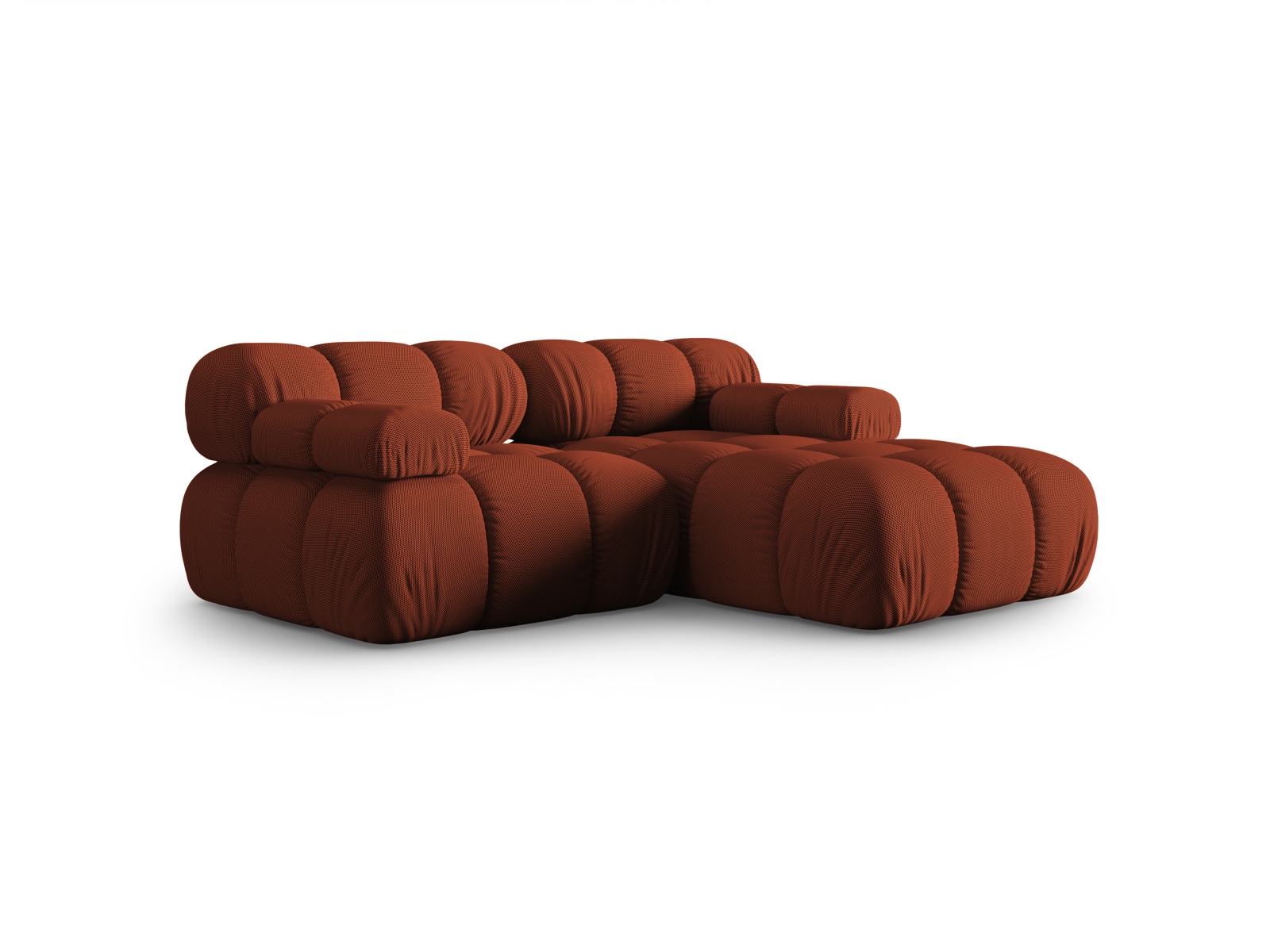 Modular Right Corner Sofa, "Bellis", 3 Seats, 188x155x70