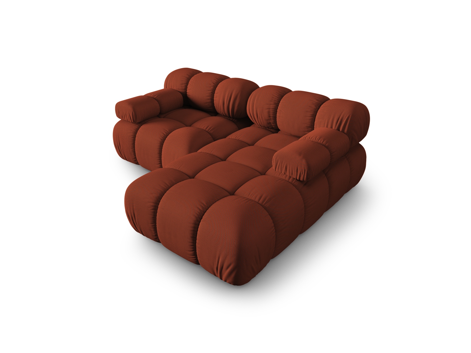 Modular Right Corner Sofa, "Bellis", 3 Seats, 188x155x70