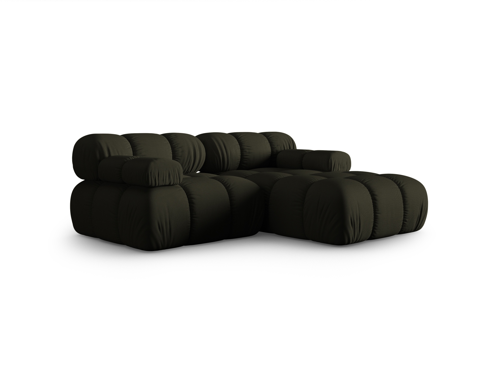 Modular Right Corner Sofa, "Bellis", 3 Seats, 188x155x70
