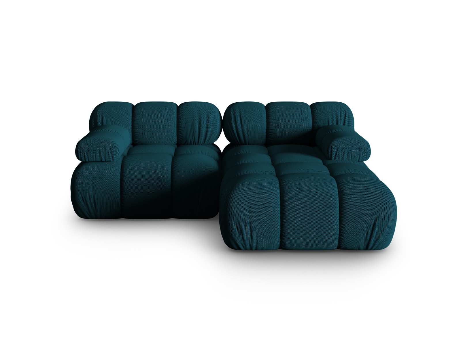 Modular Right Corner Sofa, "Bellis", 3 Seats, 188x155x70