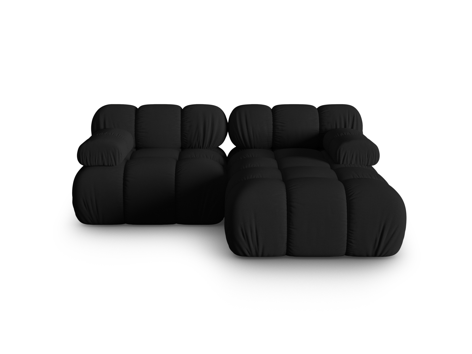 Modular Right Corner Sofa, "Bellis", 3 Seats, 188x155x70