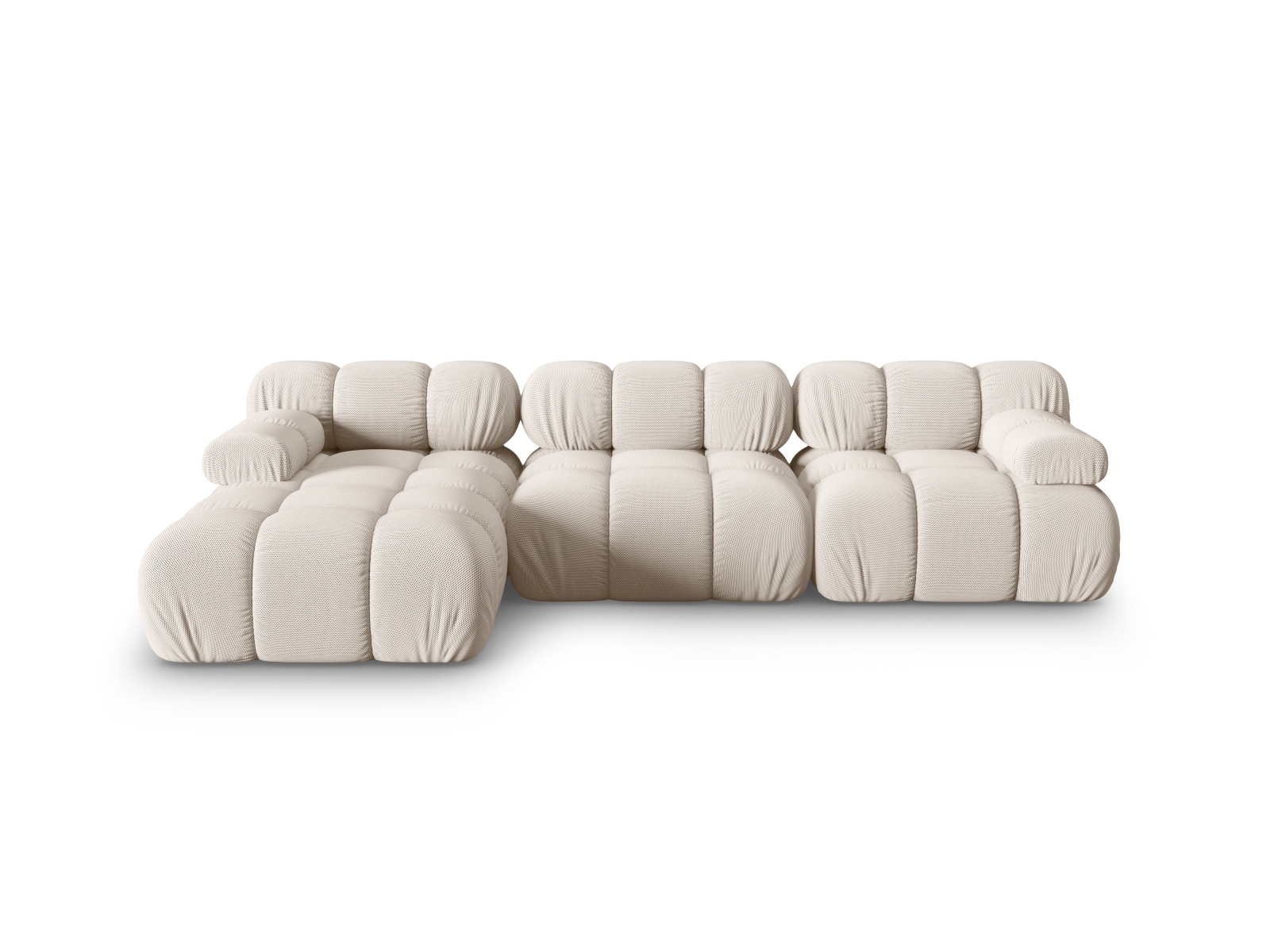 Modular Left Corner Sofa, "Bellis", 4 Seats, 282x155x70