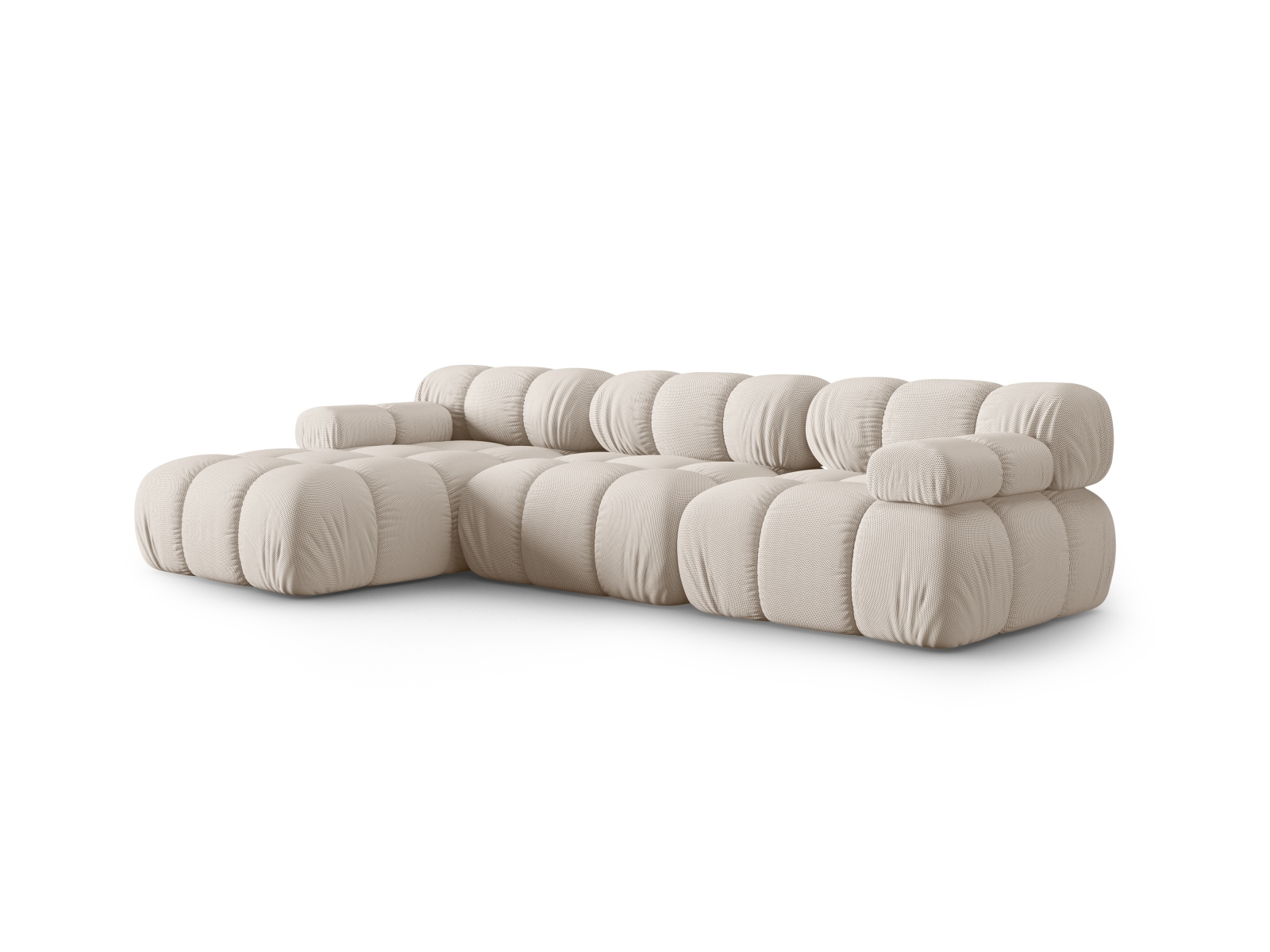Modular Left Corner Sofa, "Bellis", 4 Seats, 282x155x70