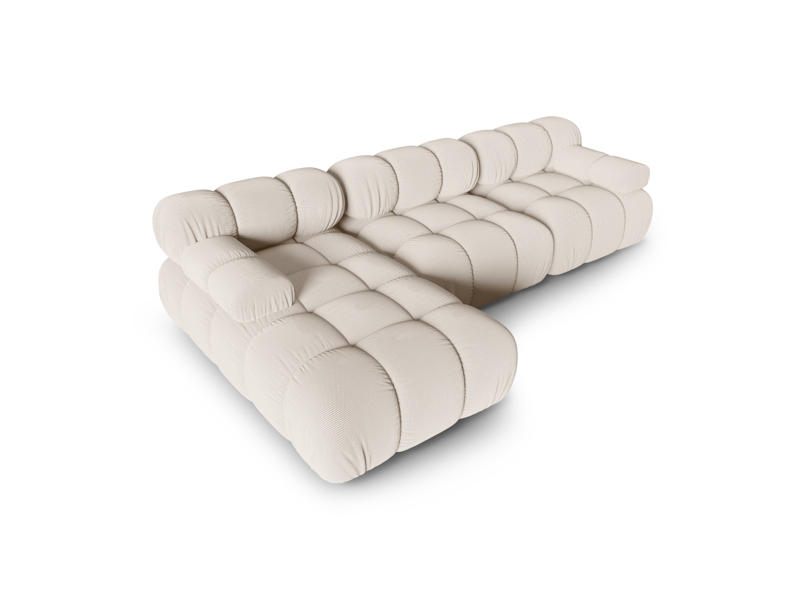 Modular Left Corner Sofa, "Bellis", 4 Seats, 282x155x70