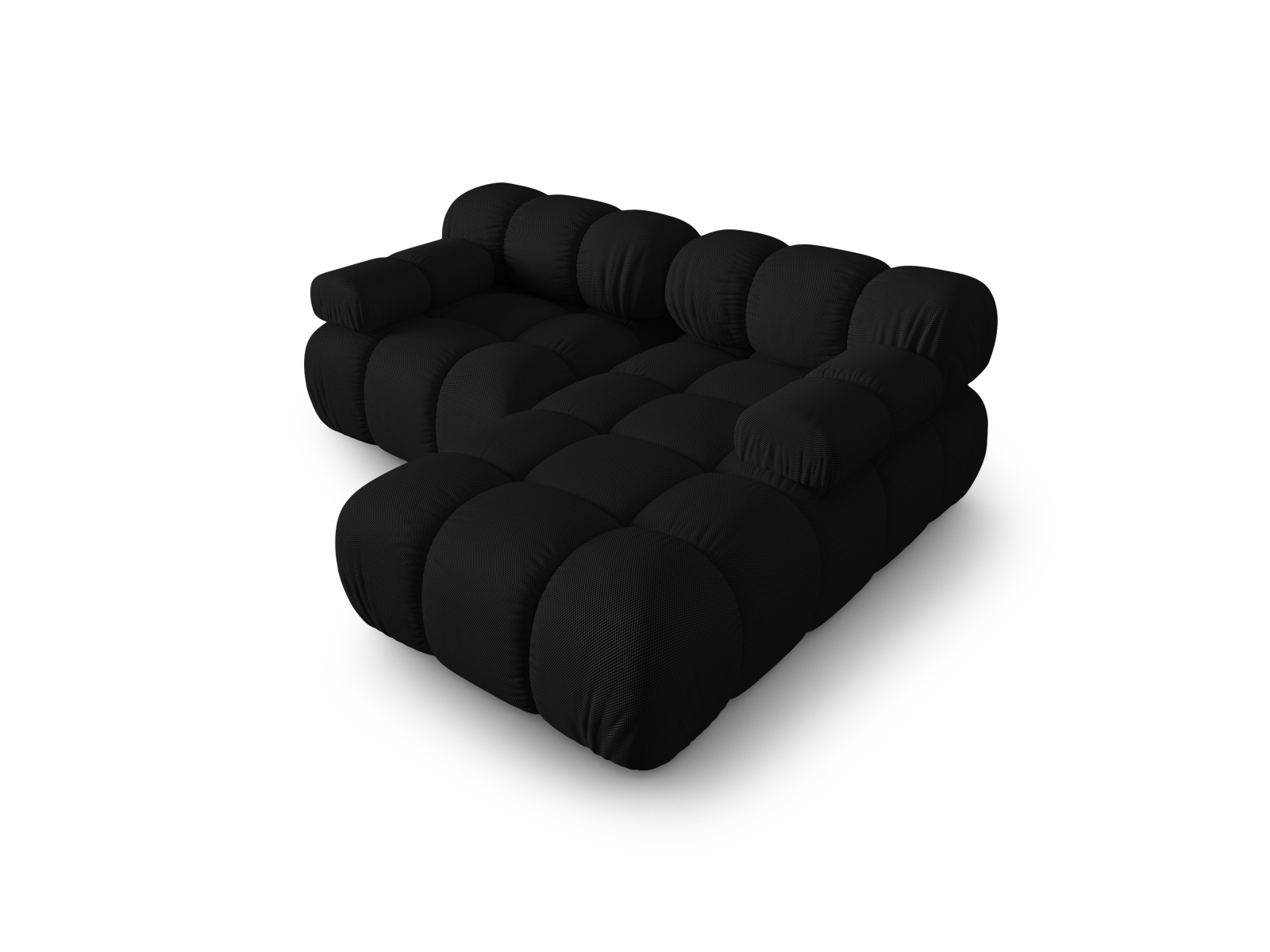 Modular Right Corner Sofa, "Bellis", 3 Seats, 188x155x70