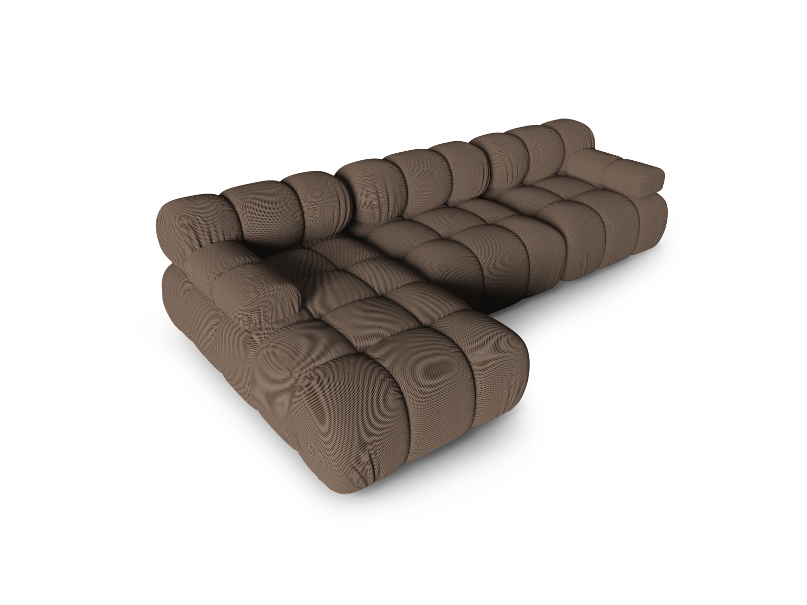 Modular Left Corner Sofa, "Bellis", 4 Seats, 282x155x70