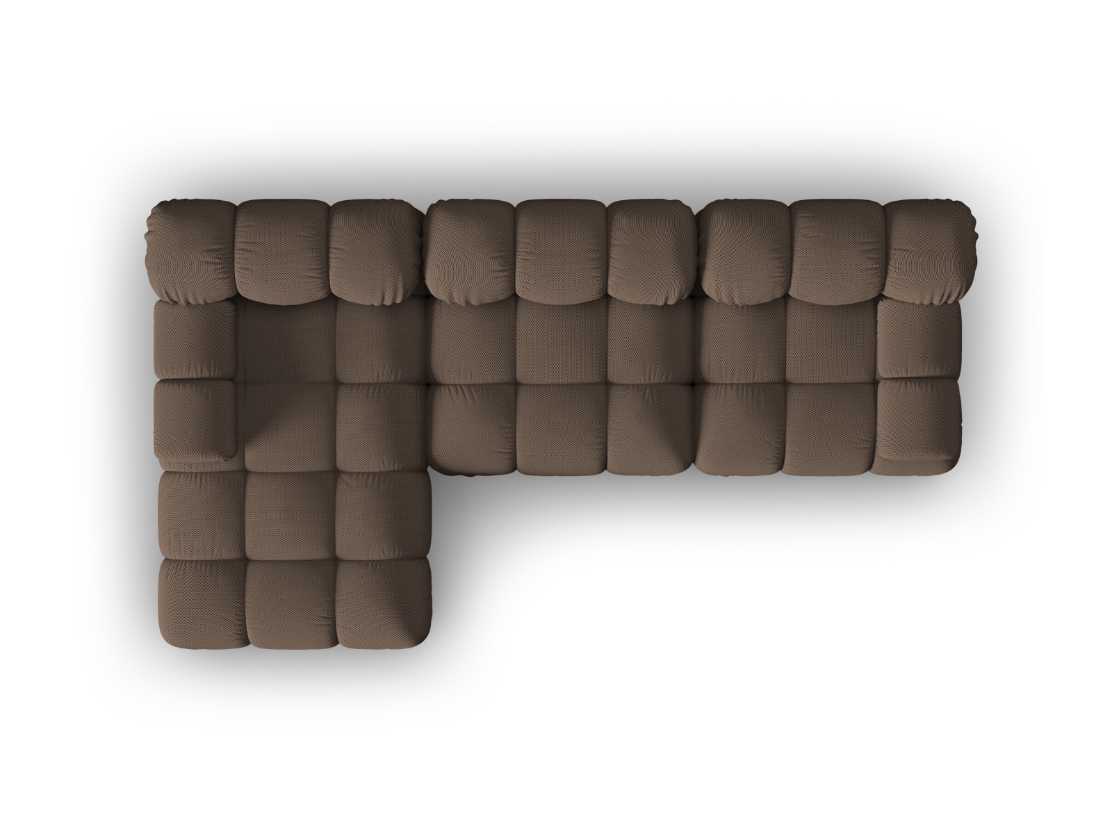 Modular Left Corner Sofa, "Bellis", 4 Seats, 282x155x70