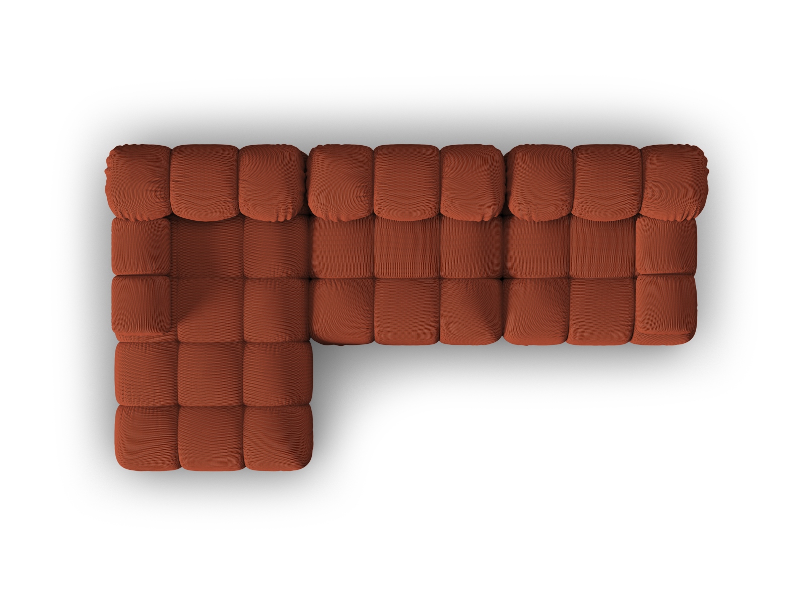 Modular Left Corner Sofa, "Bellis", 4 Seats, 282x155x70