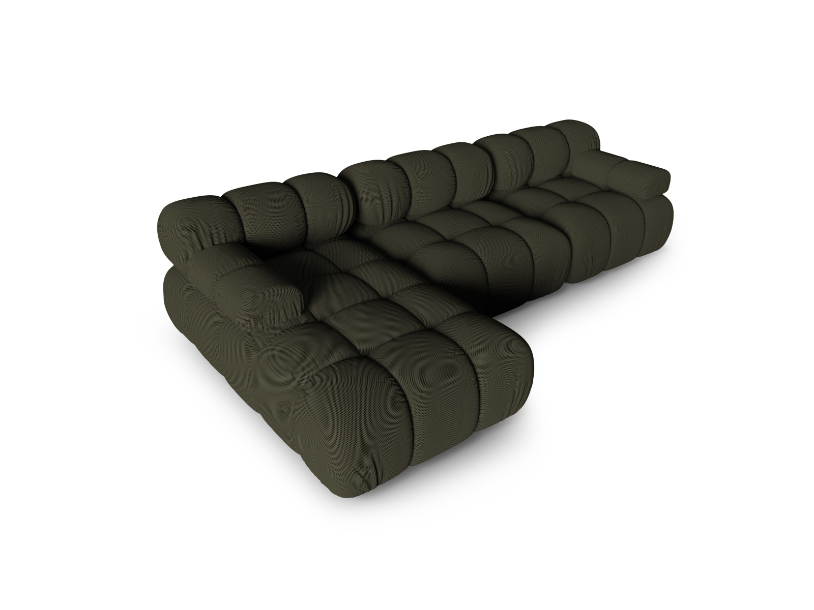 Modular Left Corner Sofa, "Bellis", 4 Seats, 282x155x70