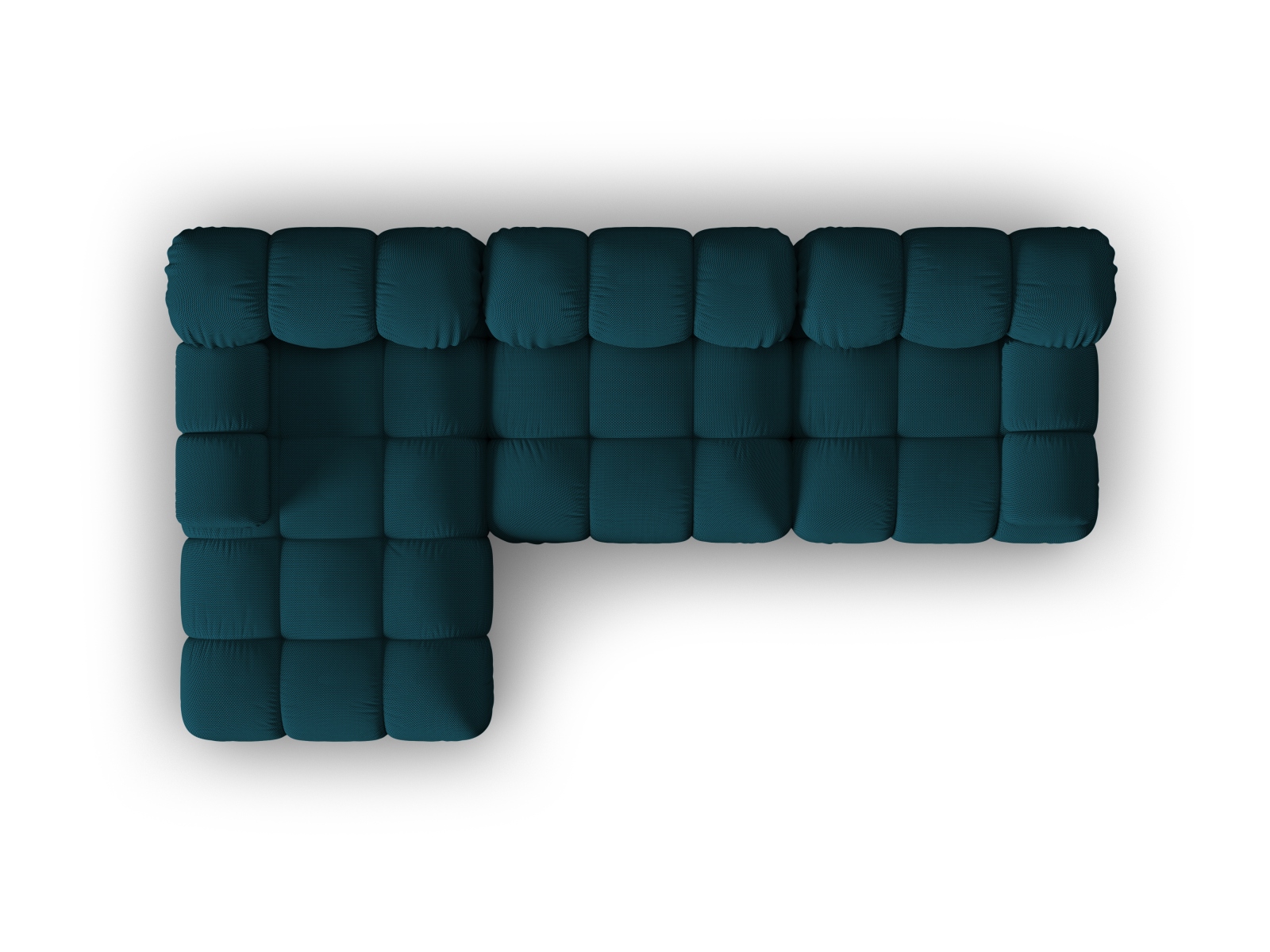Modular Left Corner Sofa, "Bellis", 4 Seats, 282x155x70